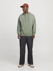 Jack & Jones Sweatshirt JJECHARGE SWEAT HOOD NOOS grn