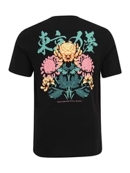 Jack & Jones Plus T-Shirt JORDREAMS türkis/gelb/rosa/schwarz