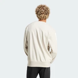 adidas Sportswear Longtop ESSENTIALS 3-STREIFEN FRENCH TERRY SWEATSHIRT beige