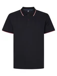 Petrol Industries Poloshirt rot/schwarz/weiß