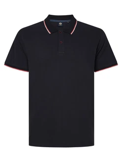 Petrol Industries Poloshirt rot/schwarz/weiß Petrol Industries Poloshirt rot/schwarz/weiß