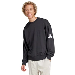 ADIDAS SPORTSWEAR Sportsweatshirt 'Essentials' Hellgrau/Dunkelgrau/Dunkelblau/Schwarz