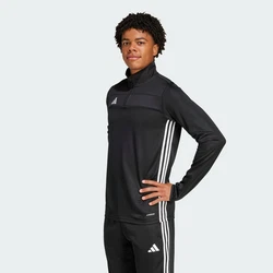 ADIDAS PERFORMANCE Tiro 25 Essentials Trainingsjacke Funktionsshirt schwarz/weiß