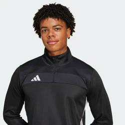 ADIDAS PERFORMANCE Tiro 25 Essentials Trainingsjacke Funktionsshirt schwarz/weiß