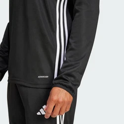 ADIDAS PERFORMANCE Tiro 25 Essentials Trainingsjacke Funktionsshirt schwarz/weiß
