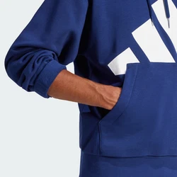 adidas Sportswear Essentials Hoodie dunkelblau/weiß