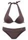 LASCANA Bikiny  hnědá
