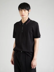 BOSS Poloshirt 'H-Paras 59' rosa/schwarz