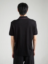 BOSS Poloshirt 'H-Paras 59' rosa/schwarz