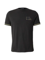 Karl Lagerfeld T-Shirt gold / dunkelgrau / schwarz