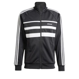 Sweatjacke 'The First' schwarz / wei