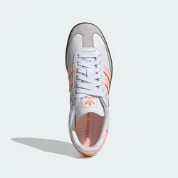 ADIDAS ORIGINALS Sneaker Samba grau/pfirsich/weiß