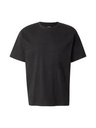 T-Shirt 'Enjoy' honig / schwarz / wei
