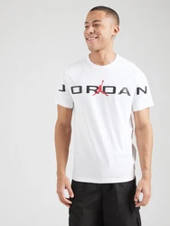 Jordan T-Shirt 'AIR' rot/schwarz/weiß