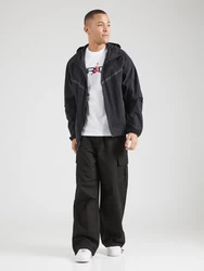 Jordan T-Shirt 'AIR' rot/schwarz/weiß