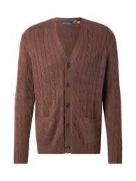 Strickjacke dunkelbraun