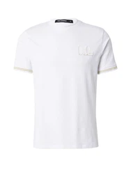 Karl Lagerfeld T-Shirt gold / weiß