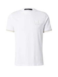 T-Shirt gold / wei