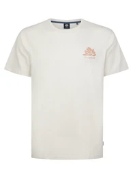 T-Shirt 'Classic' nude / wei