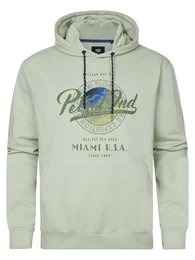 Sweatshirt 'Biscayneside' saphir / dunkelblau / oliv / pastellgrn