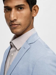 SELECTED HOMME Sakko SLHCEDRIC hellblau
