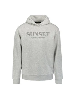 NO EXCESS Sweatshirt Hoodie Sunset - Relaxed Fit NO EXCESS Sweatshirt Hoodie Sunset - Relaxed Fit