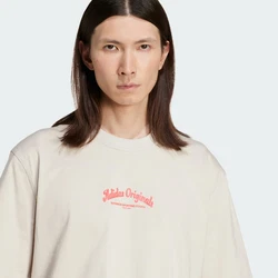 adidas Originals T-Shirt Wabash creme/hellrot