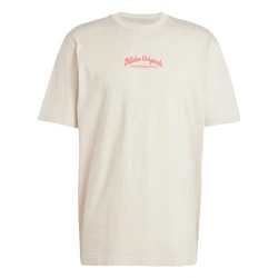 adidas Originals T-Shirt Wabash creme/hellrot