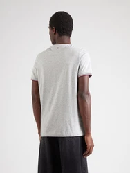 TOMMY HILFIGER T-Shirt dunkelblau/graumeliert/weiß