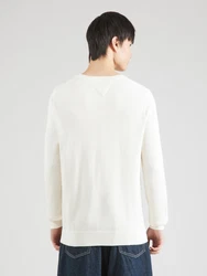 TOMMY HILFIGER Pullover 'ESSENTIAL' STEUERKREUZ hellbeige