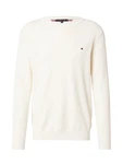 TOMMY HILFIGER Pullover 'ESSENTIAL' STEUERKREUZ hellbeige