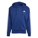 adidas Sportswear Hoodie Essentials 3-Streifen French Terry Kapuzenjacke royalblau/wei
