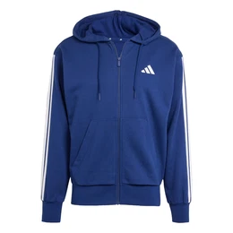 Sportsweatjacke 'Essentials' dunkelblau / wei