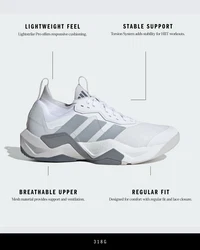 adidas Performance Sportschuh RAPIDMOVE ADV 2 grau/weiß