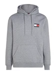 Tommy Jeans Sweatshirt TJM REG ESSENTIAL FLAG HOOD EXT navy / graumeliert / rot / wei