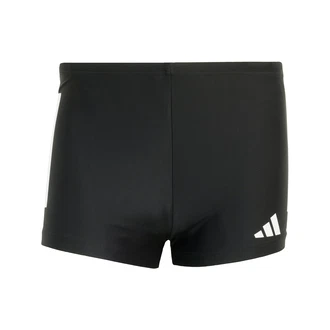adidas Performance Badehose Sportbadeshorts 3S BLD BOXER schwarz/weiß