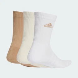 ADIDAS SPORTSWEAR Sportsocken Cushioned Crew C SPW CRW 3P ecru / brokat / weiß