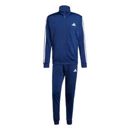 Trainingsanzug dunkelblau / wei