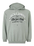 Jack & Jones Plus Sweatshirt JJELOGO SWEAT HOOD 2 COL 24/25 NOOS PLS marine/jade/wei