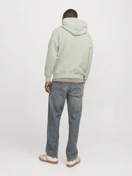 JACK & JONES Sweatshirt JORVesterbro pastellgrün/weiß