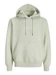 JACK & JONES Sweatshirt JORVesterbro pastellgrün/weiß