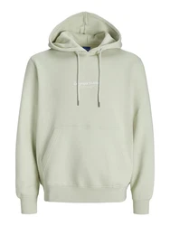JACK & JONES Sweatshirt JORVesterbro pastellgrün/weiß