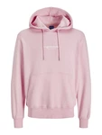 JACK & JONES Sweatshirt JORVesterbro rosa/weiß