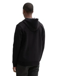 TOM TAILOR Sweatjacke schwarz