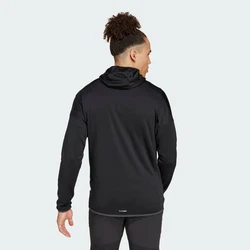 adidas TERREX Fleecejacke XPERIOR CLIMAWARM LIGHT FLEECE KAPUZENJACKE schwarz/weiß