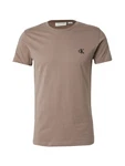 Calvin Klein Jeans T-Shirt ESSENTIAL taupe/schwarz