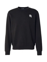 Sweatshirt schwarz / offwhite