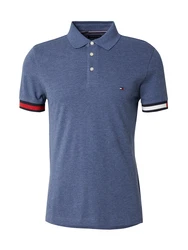 TOMMY HILFIGER Poloshirt marine/opal/rot/weiß