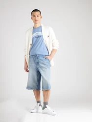 Tommy Jeans T-Shirt opal/dunkelblau/weiß