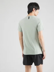 NIKE Sportshirt 'FLEX REP' pastellgrün/schwarz